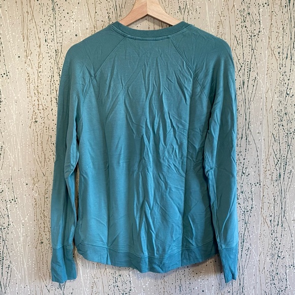 Athleta Mindset Sweatshirt Villa Teal size M - Picture 4 of 4